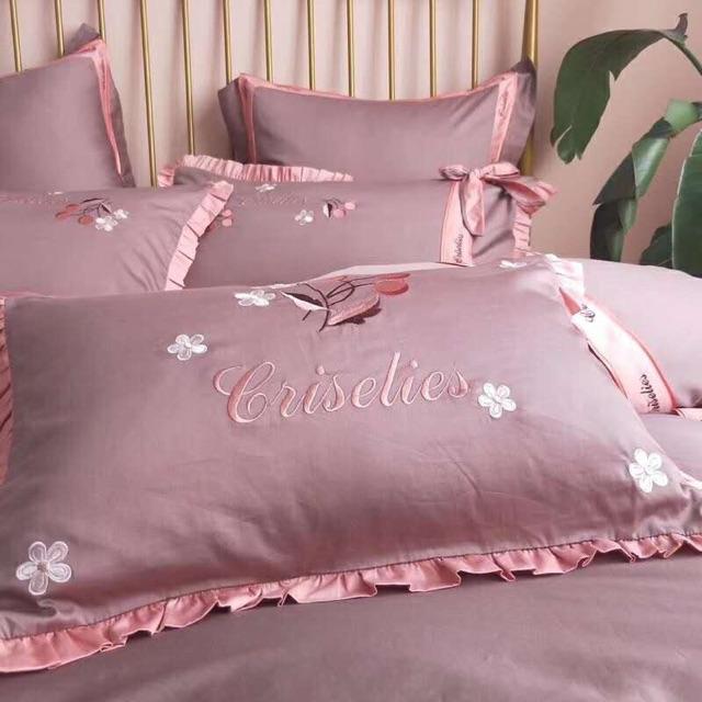 Bộ lụa thêu cao cấp 6 món