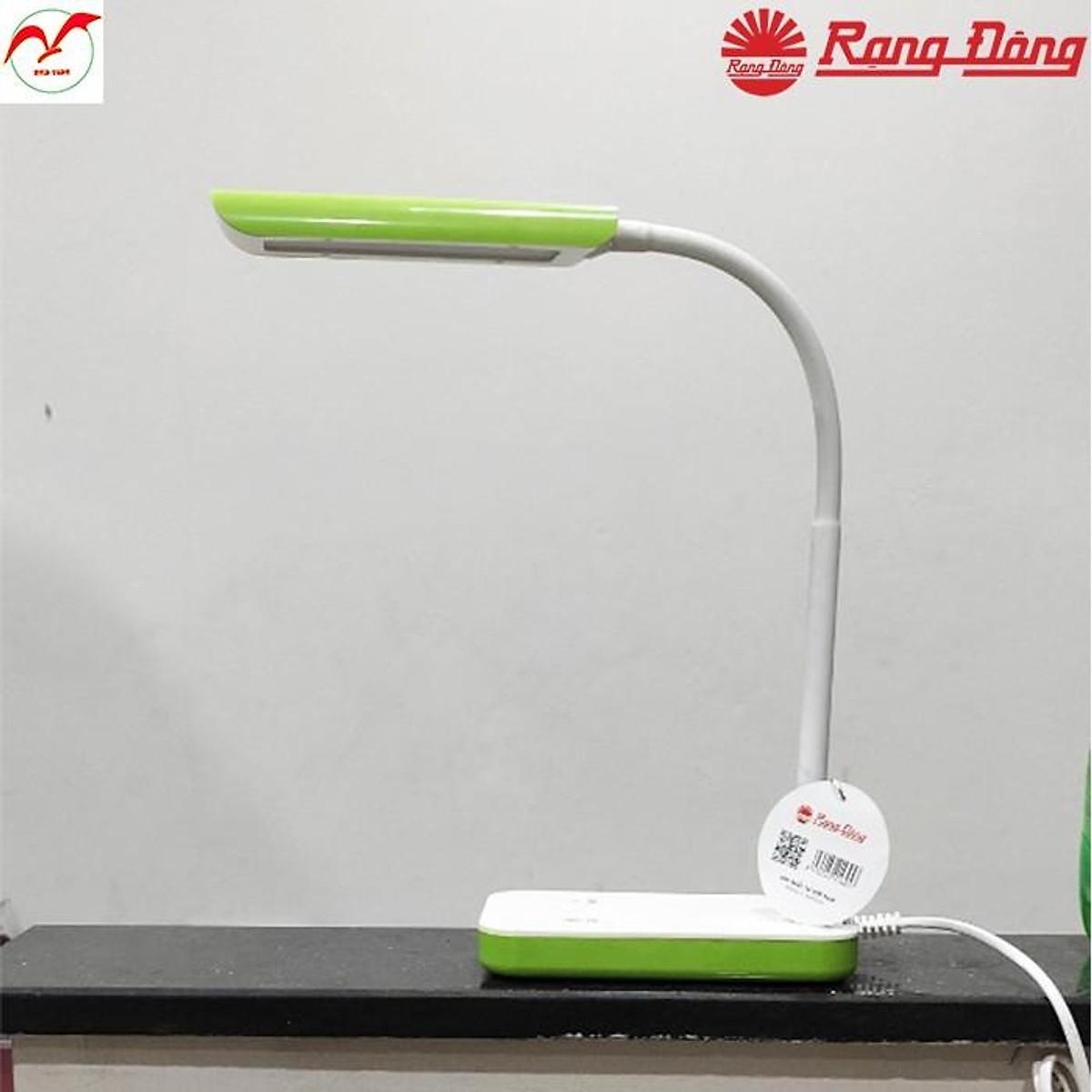 Đèn Bàn Cảm Ứng Rạng Đông RD-RL-20.LED V2 Chống Cận Thị, Tiết Kiệm Điện, Thân Thiện Môi Trường - Màu Xanh