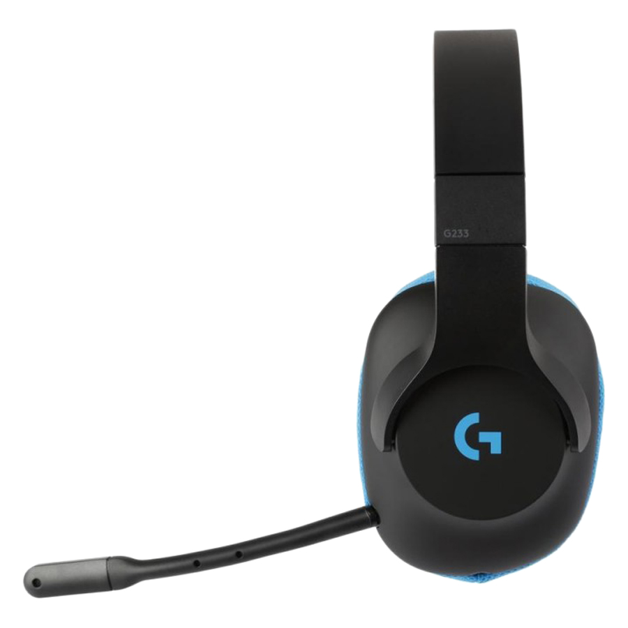 Tai Nghe Chụp Tai Gaming Logitech G233 Prodigy - Hàng Chính Hãng