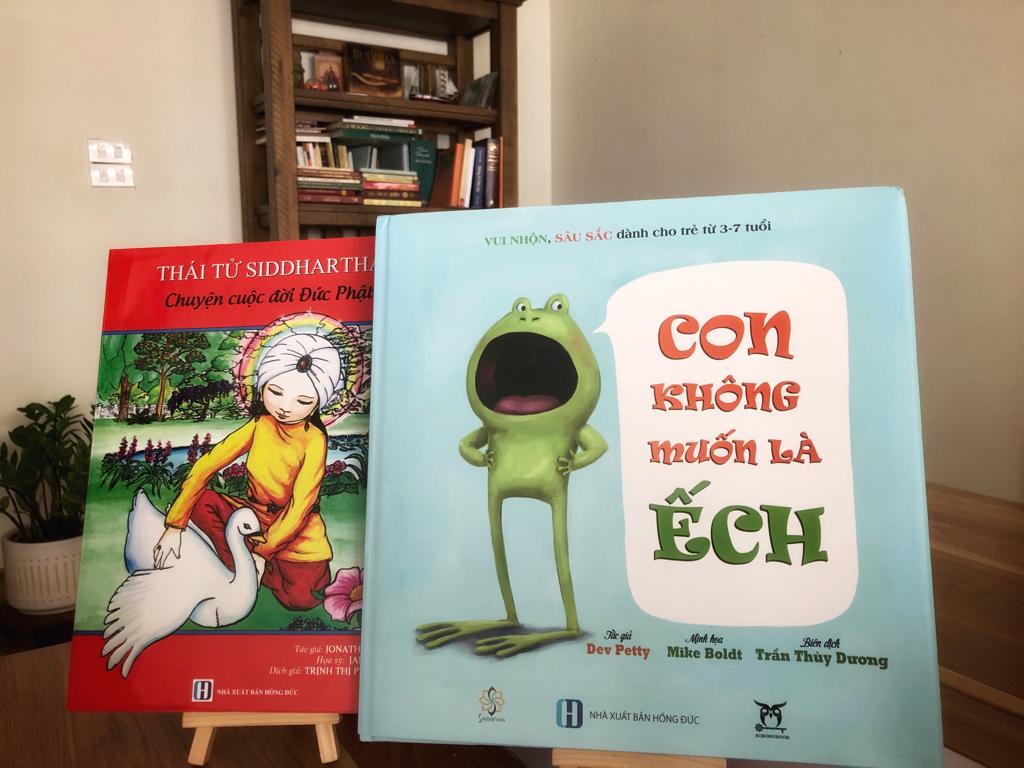 Combo 02 cuốn: "Thái tử Siddhartha" và "Con không muốn là Ếch"
