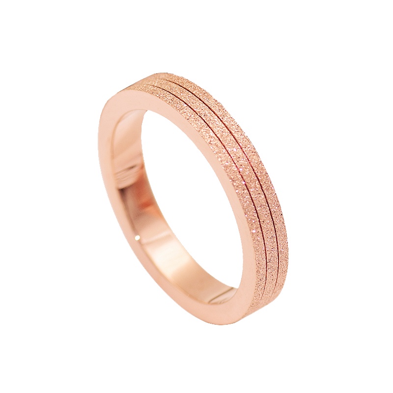 Nhẫn CDE Double Milgrain Ring Rose Gold CDE0811MN