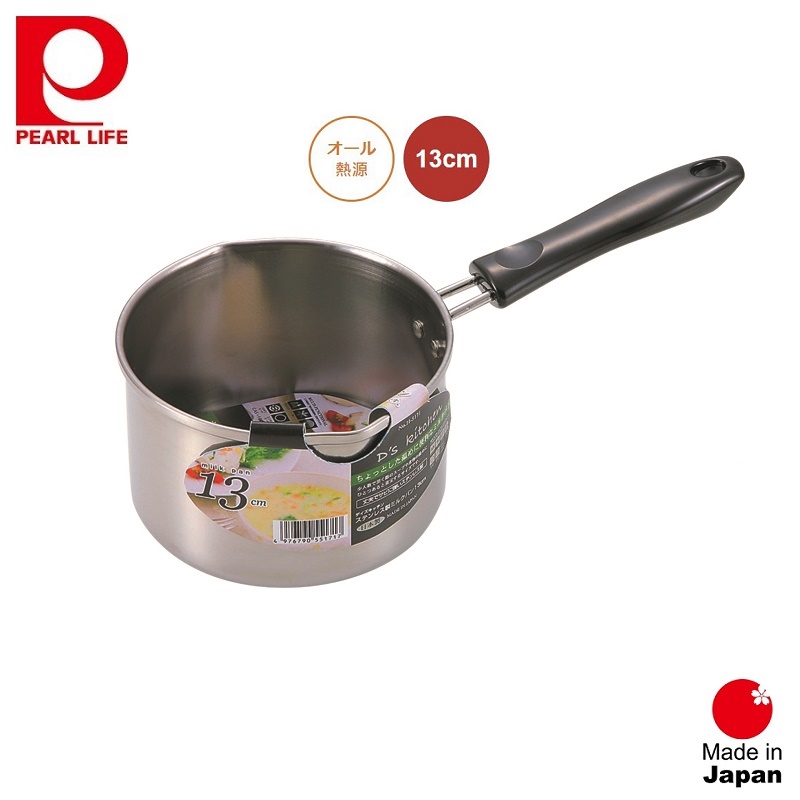 Nồi quánh inox dùng cho bếp từ Pearl Metal Kitchen - Hàng nội địa Nhật Bản (#Made in Japan)