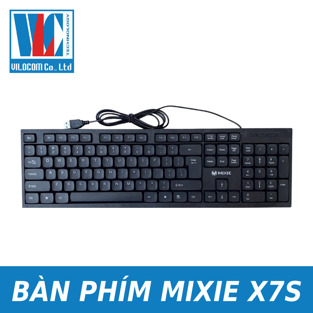 Bàn phím máy tính MIXIE X7S - Hàng Chính Hãng