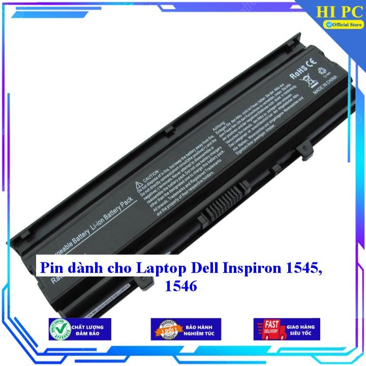 Pin dành cho Laptop Dell Inspiron 1545 1546 - Hàng Nhập Khẩu