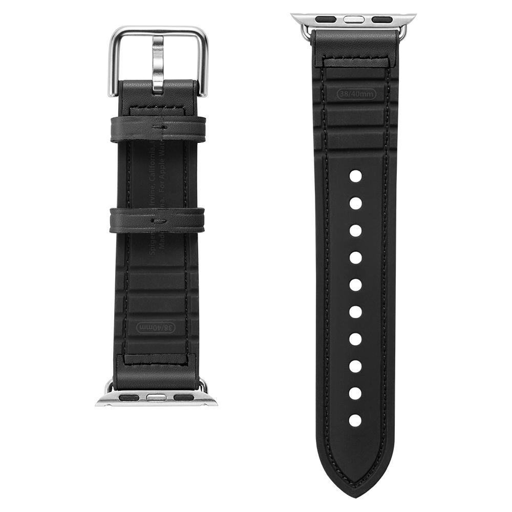 Dây Da Hybrid SPIGEN Watch Band Retro Fit cho Apple Watch Series 1/2/3/4/5 _ Hàng Chính Hãng