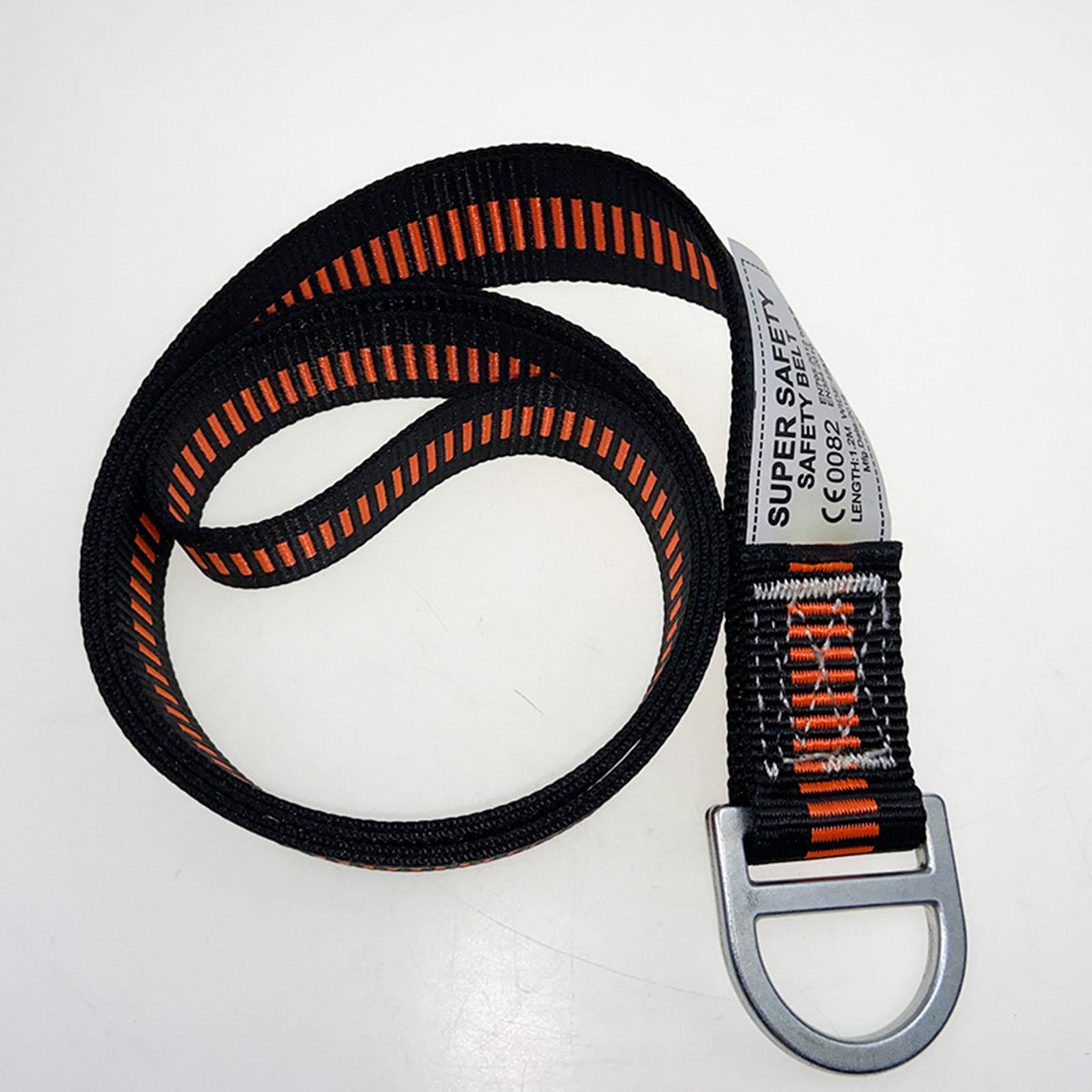 23kN Climbing Harness Belt Belt Sling Protective Safety Lanyard for Caving