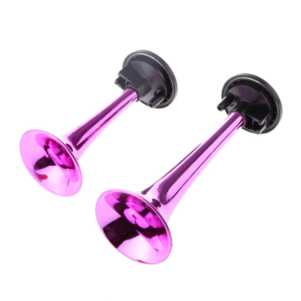 12V 110db Car Motorcycle Air Train Kit Dual Trumpet Loud