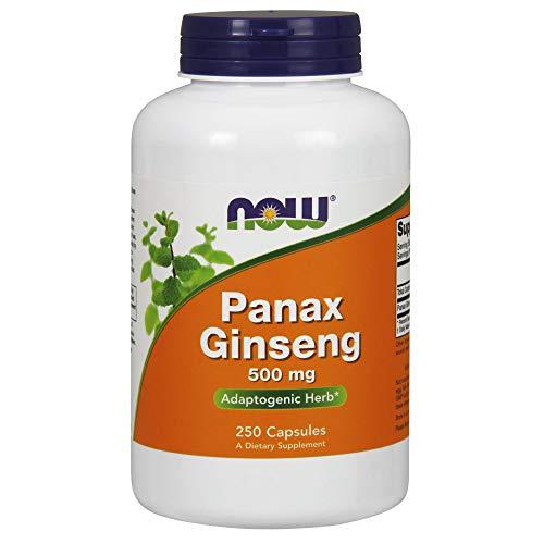 NOW Supplements, Panax Ginseng 500 mg, 250 Capsules