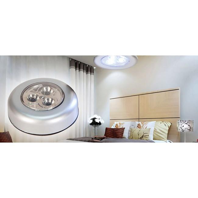 Bộ 2 đèn 3 bóng Led Stick dán tường siêu sáng