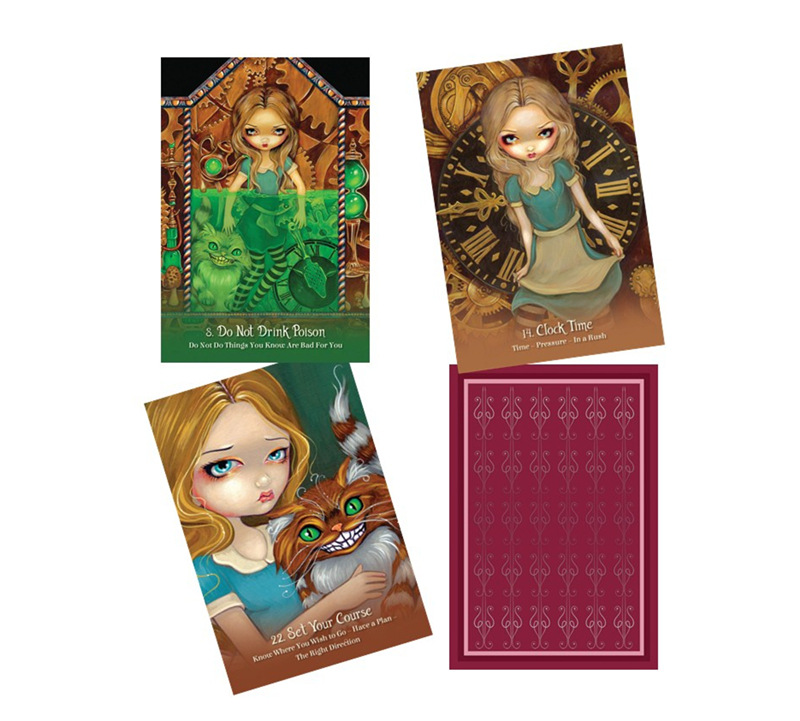 Bộ Tarot Alice The Wonderland Oracle Bài Bói New