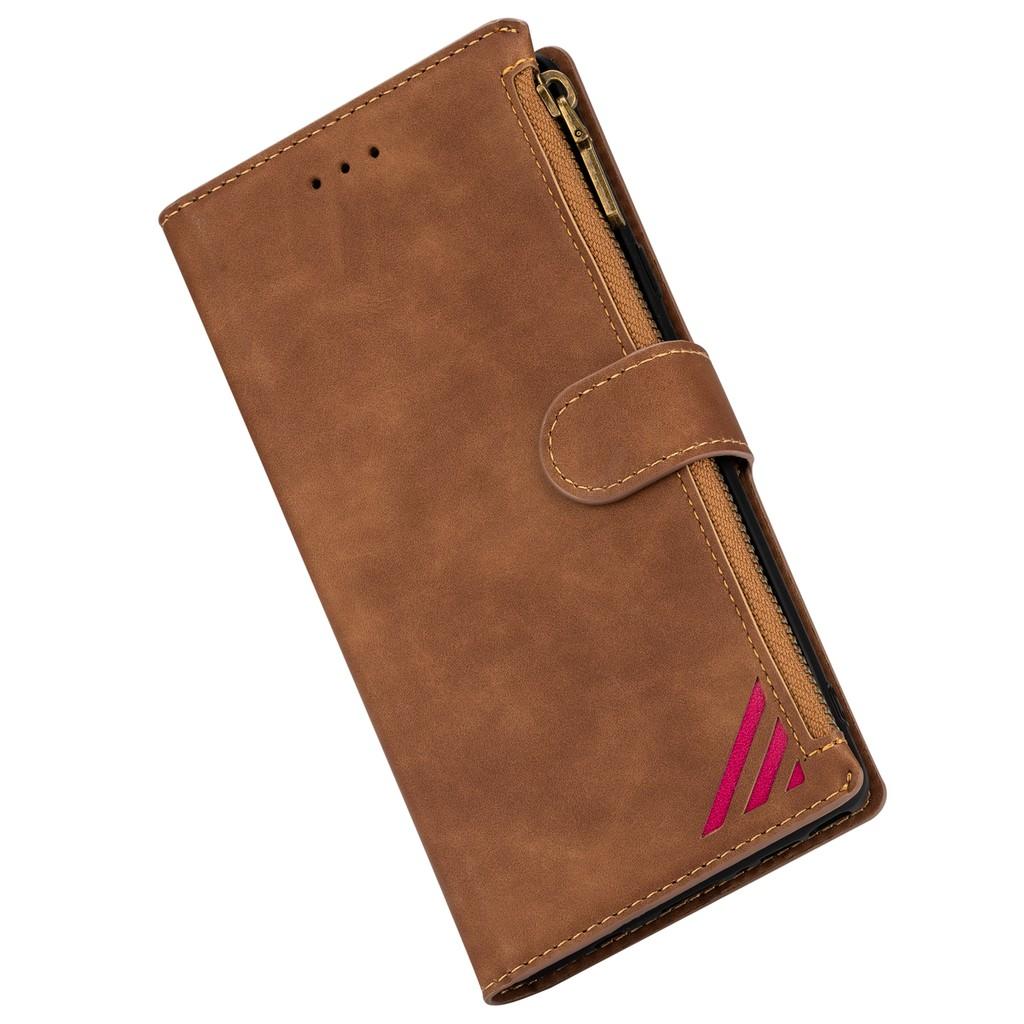 Bao da điện thoại nắp lật PU mềm cho Samsung Galaxy Note10 Note10+ Note9 Note8 S10 S9 S8 Plus S10+ S9+ S8+