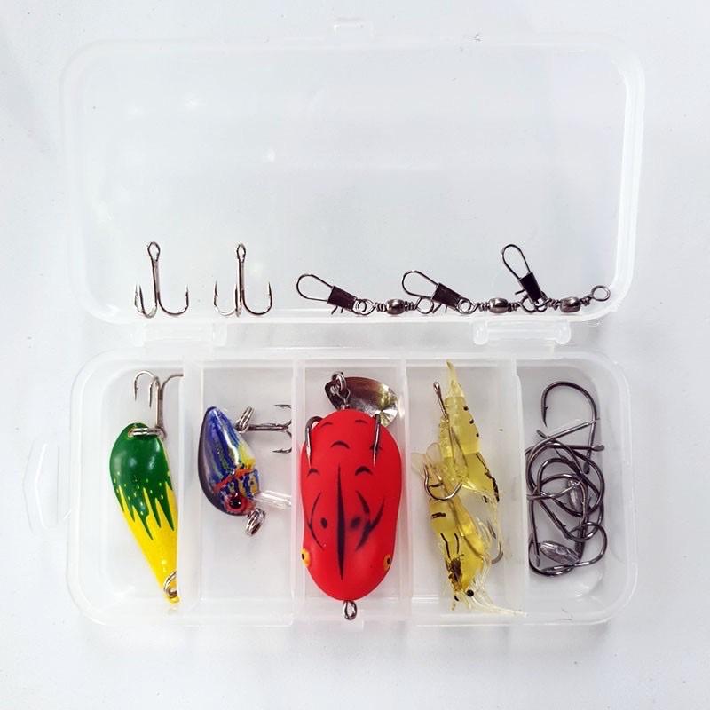 Bộ Cần Lure 1m8 Máy Đứng + máy Deukio kim loại + set phụ kiện câu lure
