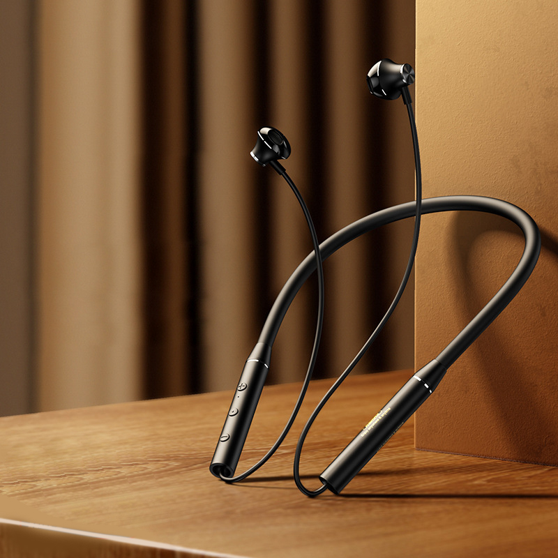 Tai nghe thể thao Bluetooth Chính Hãng Remax RB-S9 Màu ĐEN âm thanh chuẩn HIFI bass treble rõ ràng Hàng Chính Hãng Remax