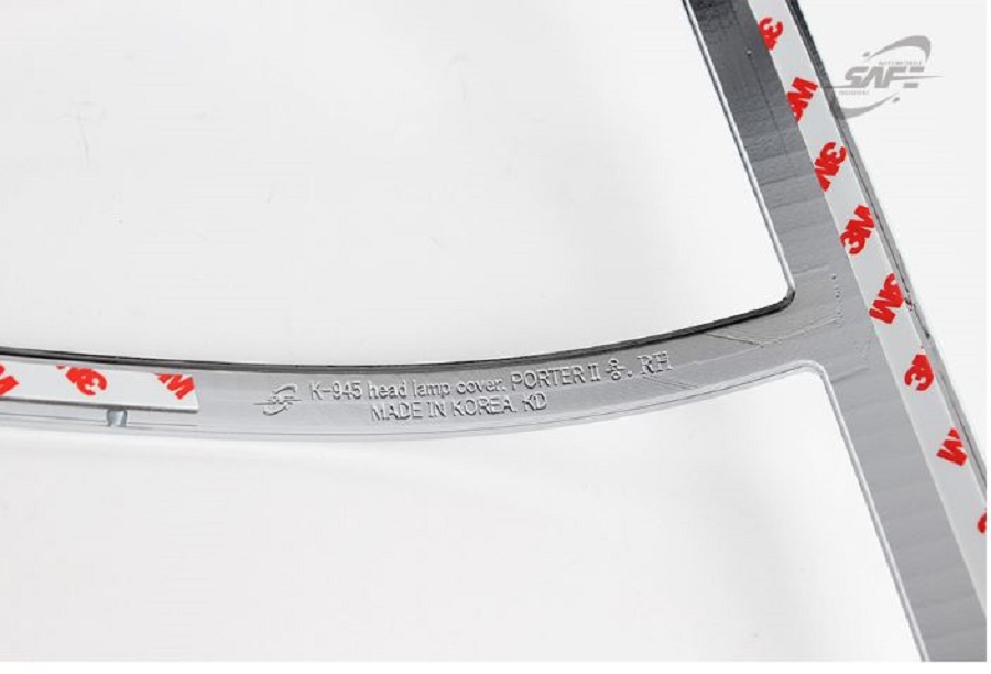 Ốp viền đèn pha đèn trước Porter II H150 H100 xe tải Hyundai