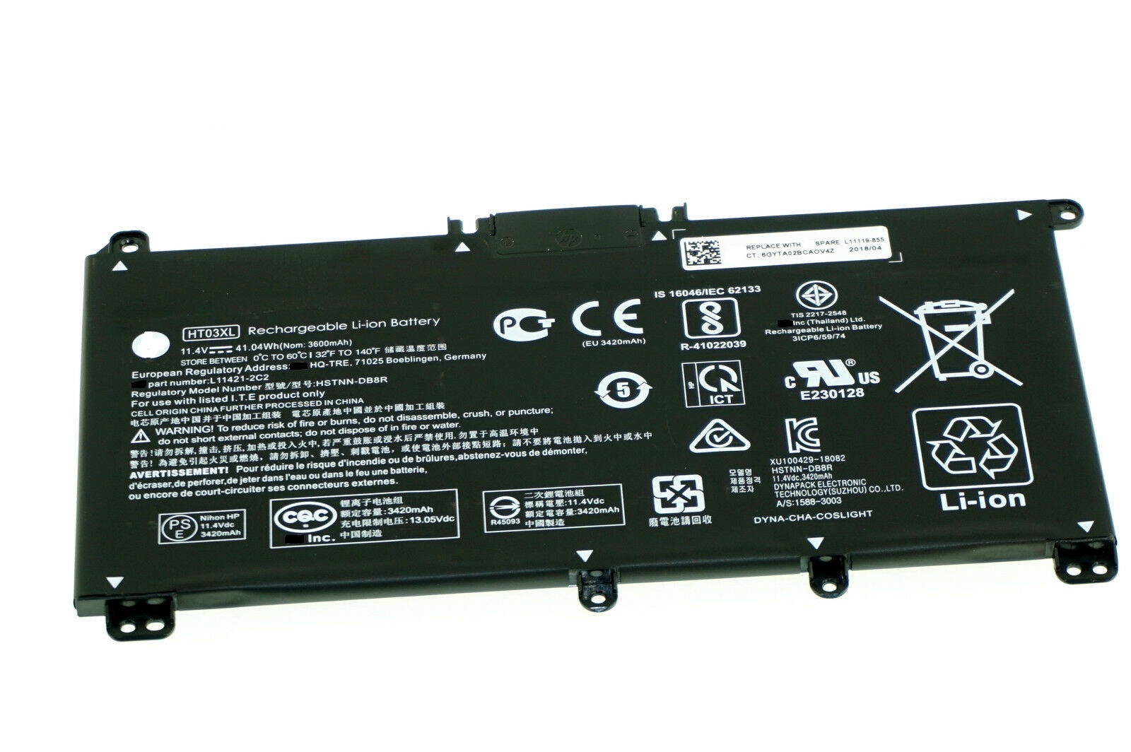 Pin dành cho Laptop HP Envy 13-AD022TU, 13-AD023TU, 13-AD024TU