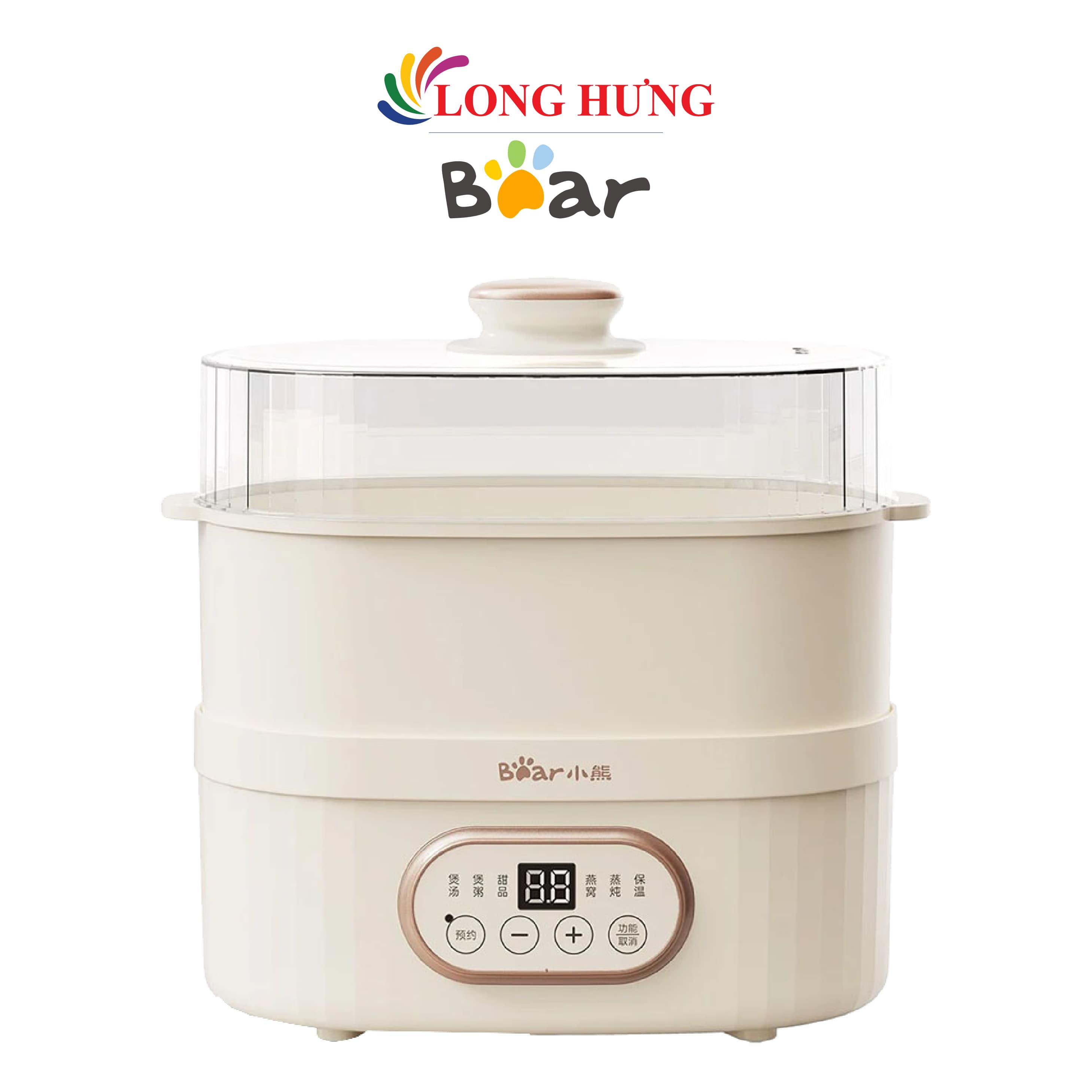 Nồi nấu chậm Bear 2.5 lít DDZ-C10V1 - Hàng chính hãng