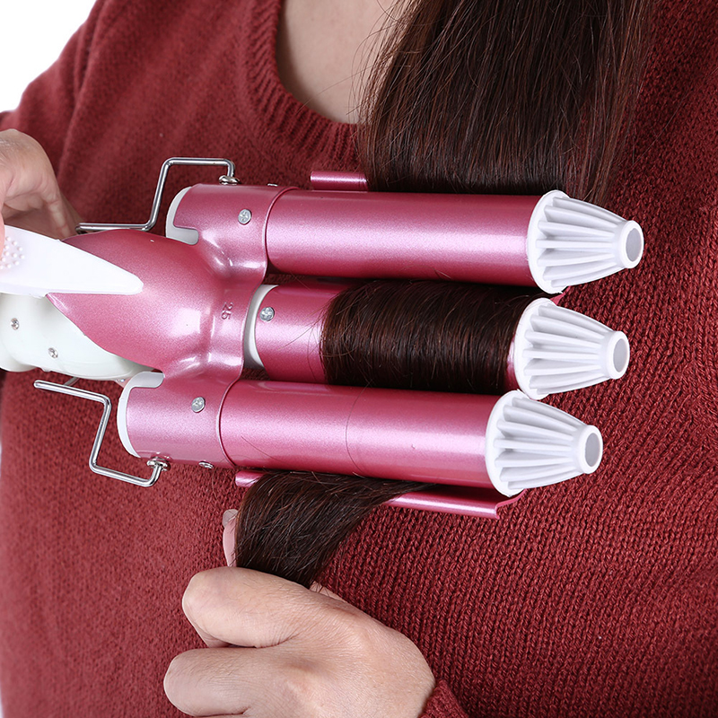 Máy làm tóc 3 trục Kemei 1010