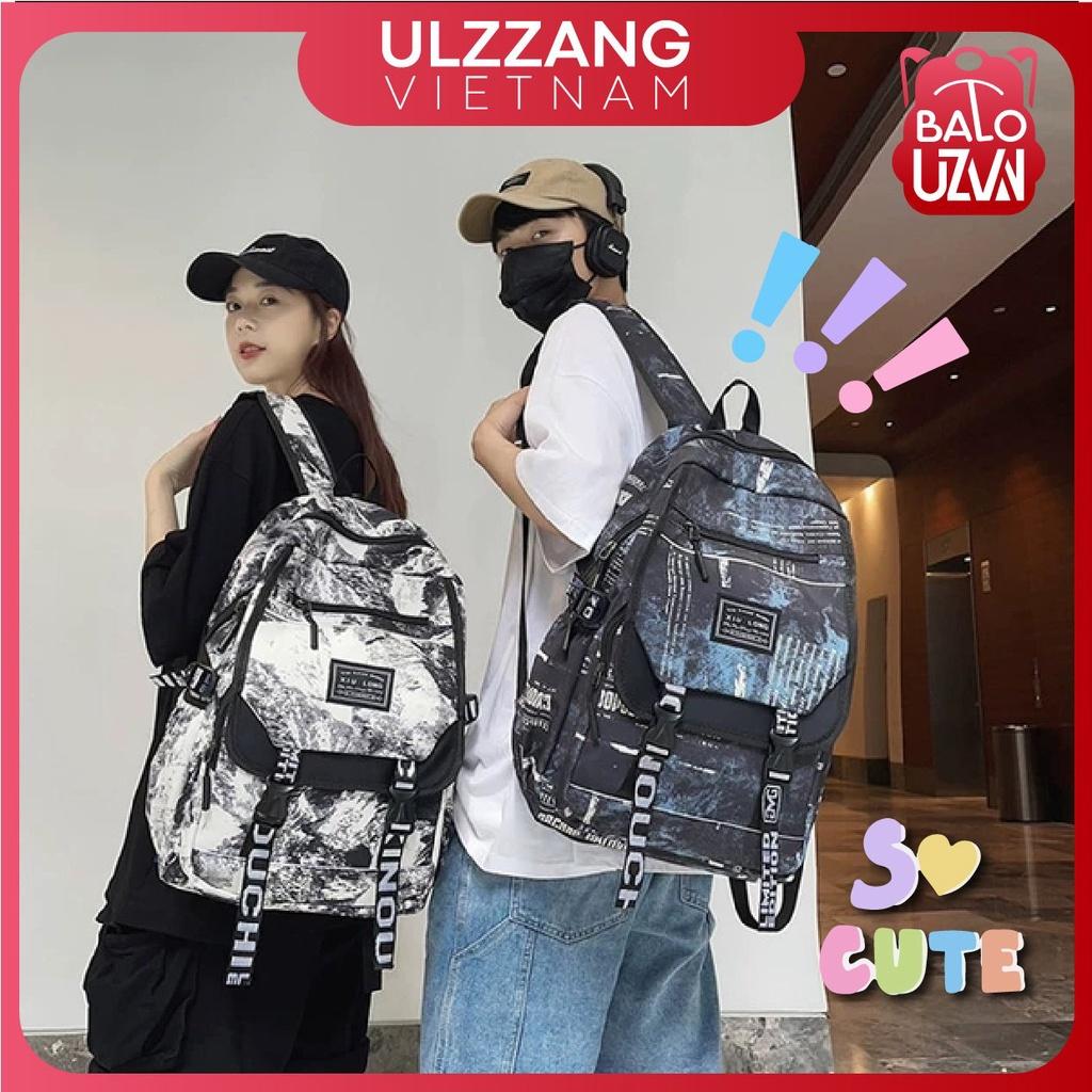 Balo đi học nam nữ ulzzang thời trang Hàn Quốc, cặp sách unisex đẹp đựng laptop hàng cao cấp