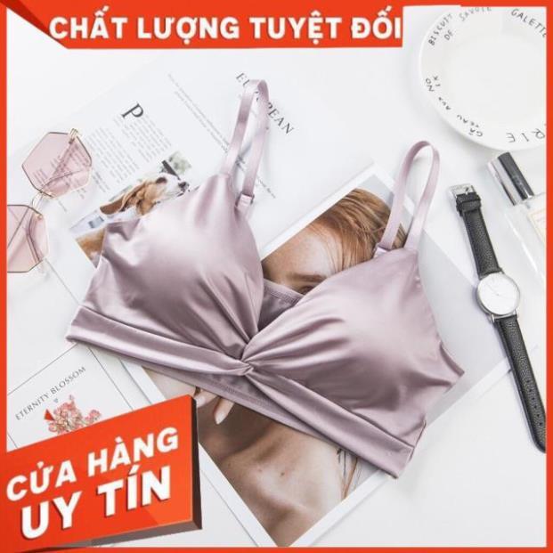 Bra Lụa Phi Bóng Hình Nơ Sang Chảnh 265