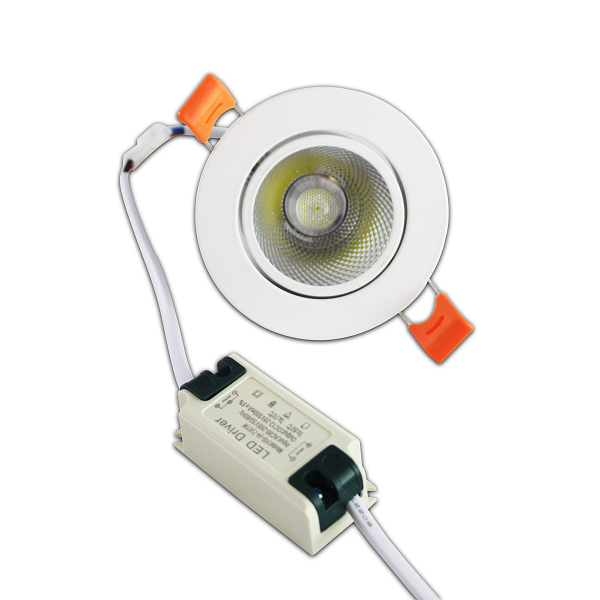Đèn LED Âm Trần COB Công Suất 5W GSATX05 GS Lighting Ánh sáng trung tính