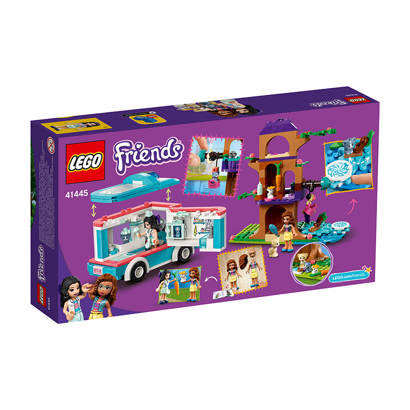 LEGO FRIENDS 41445 Xe Khám Thú Cưng Di Động