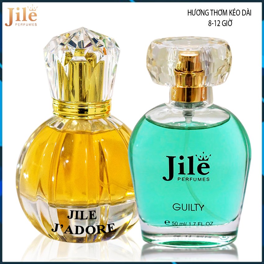 Combo nước hoa nữ Jile Jadore, nước hoa nam Jile Guilty,50ml,nuoc hoa cao cấp, chính hãng, thơm lâu