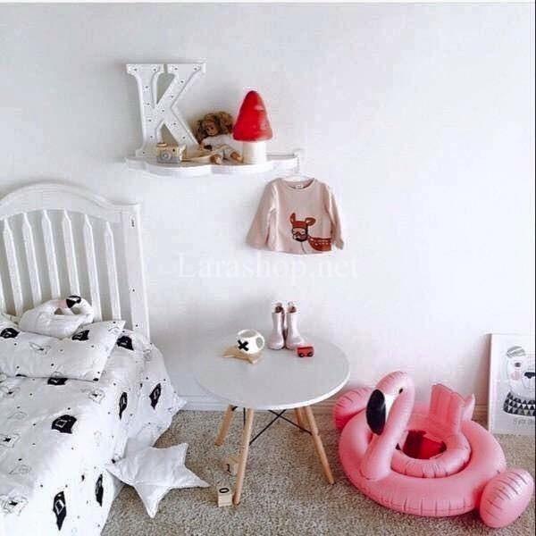Phao bơi thiên nga, hồng hạc cho bé xỏ chân cực sang chảnh