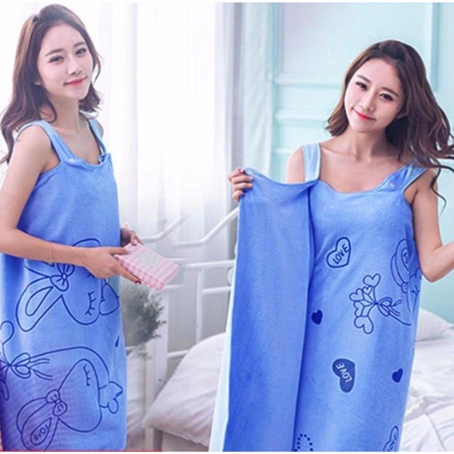 Khăn Tắm Đa Năng - Khăn Tắm/ Áo Tắm 2in1