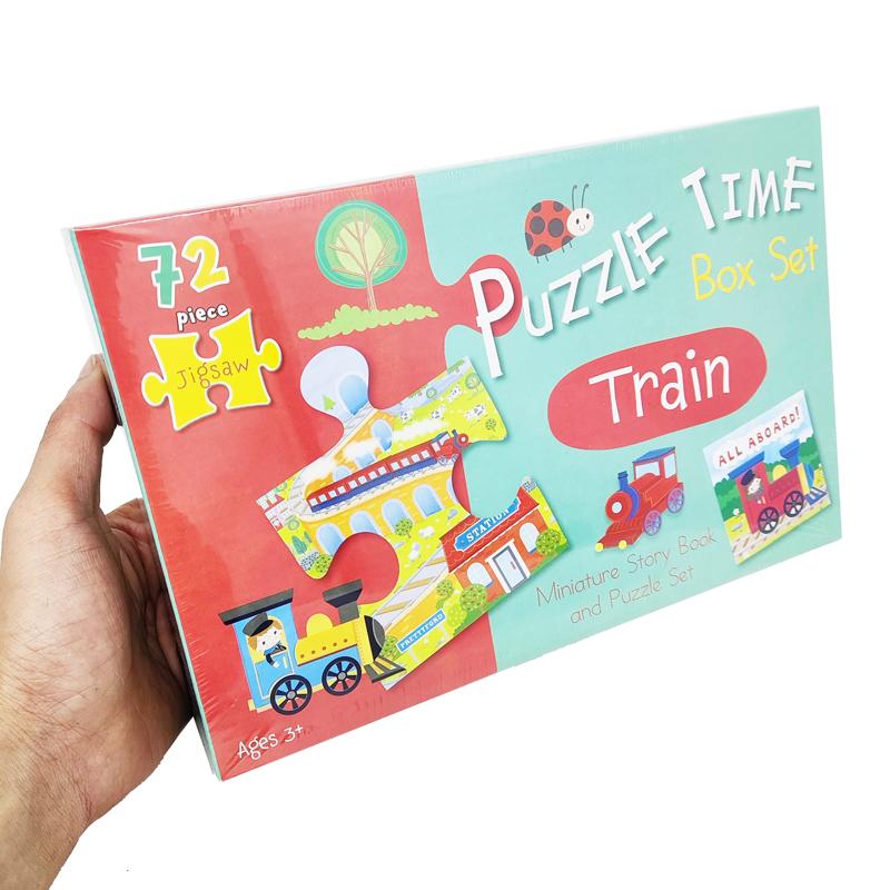 Puzzle Time Box Set: Train