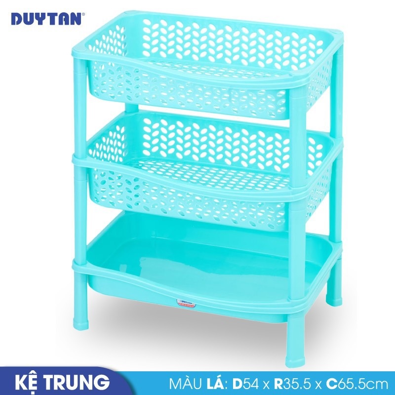 Kệ trung nhựa Duy Tân 3 ngăn  - 46410 - Giao màu ngẫu nhiên - Hàng chính hãng