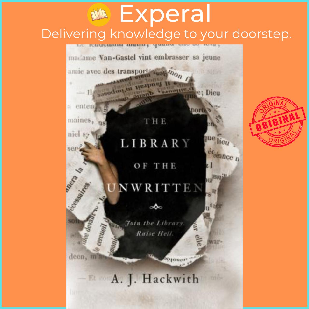 Sách - The Library Of The Unwritten by A.J. Hackwith