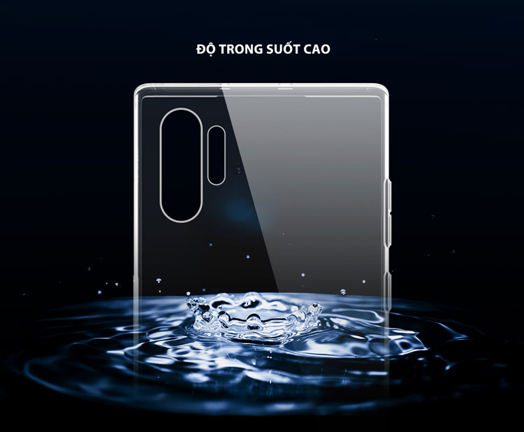 Ốp lưng dành cho Samsung Galaxy Note 10 Plus Nillkin TPU Nature - Hàng chính hãng