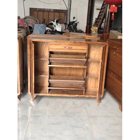 (Freeship - Miễn phí vận chuyển ) Tủ Giày Thông Minh Gỗ Tự Nhiên Cao Cấp