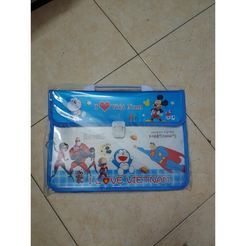Cặp nhựa học thêm cho các bạn học sinh cấp 1,cặp đi học thêm