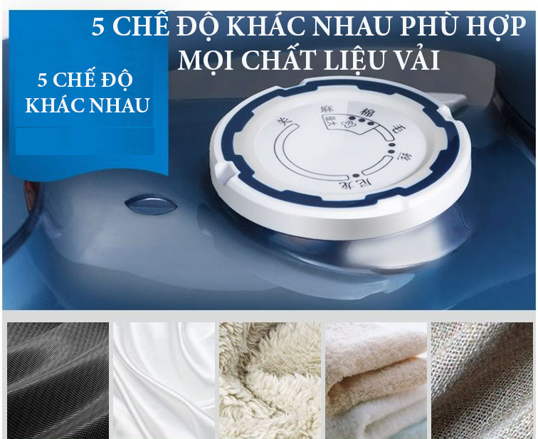 Bàn Ủi Hơi Nước CHIGO ZG-Y038 Thiết Kế Tháo Rời Không Dây, Công Xuất lớn 2000W - Hàng Chính Hãng