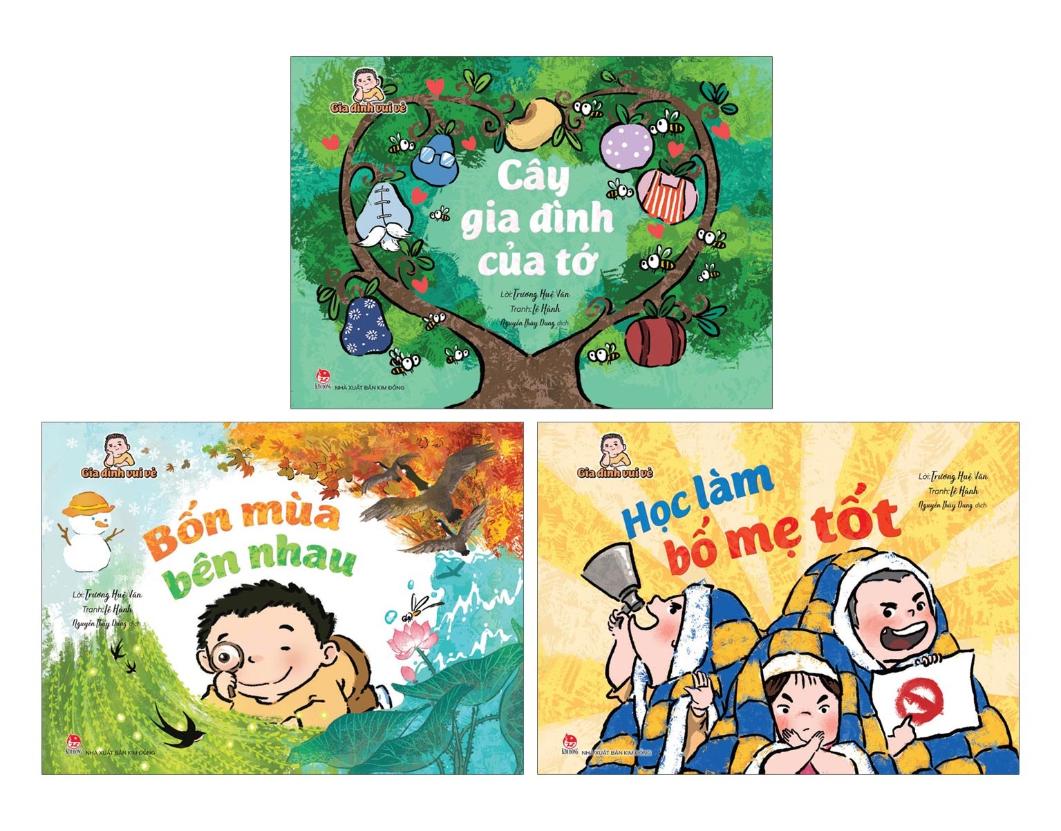 Combo Gia Đình Vui Vẻ (3 Cuốn)