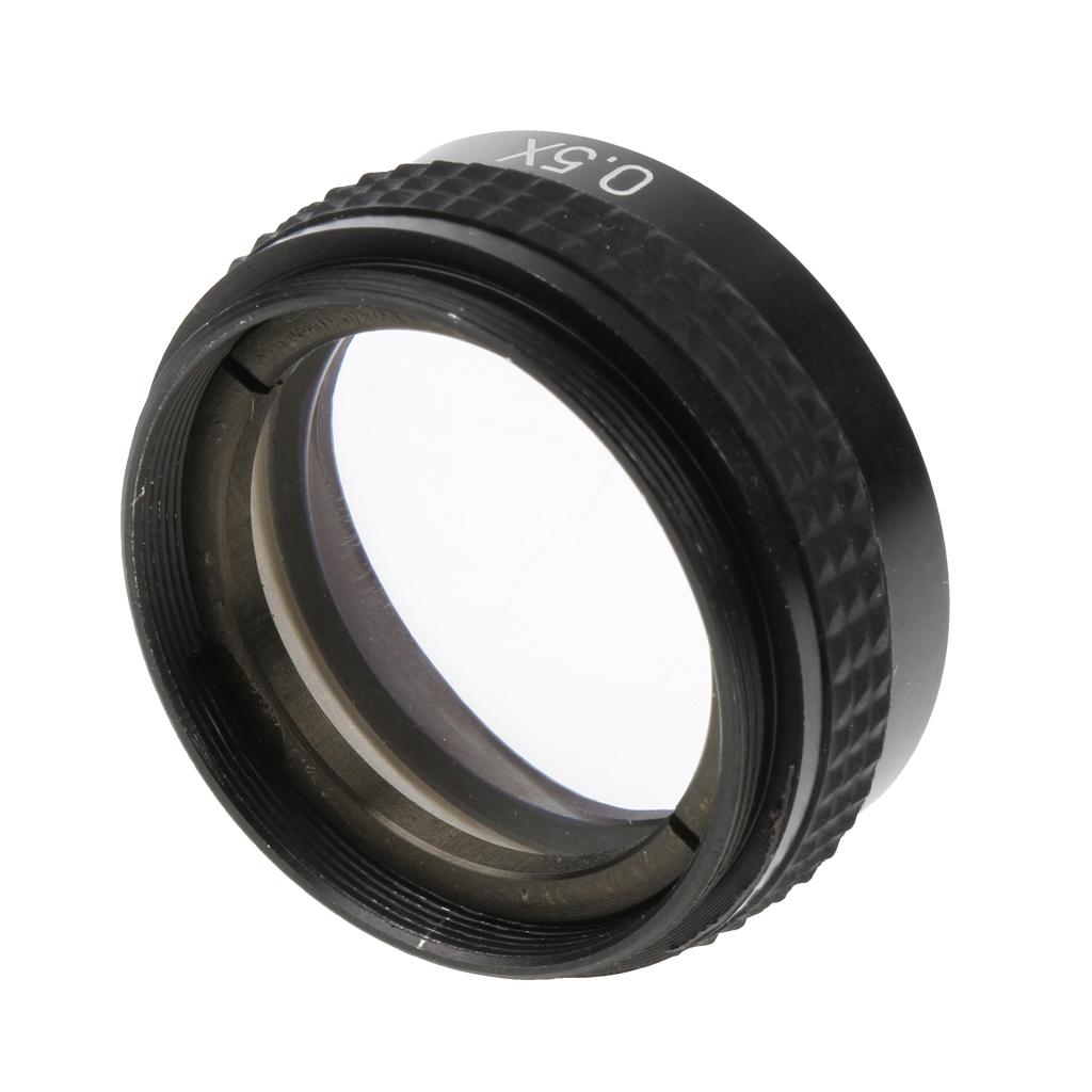 0.5 Compartment Barlow Auxiliary Lens with 42 Mm Mounting Thread for Stereo Microscope