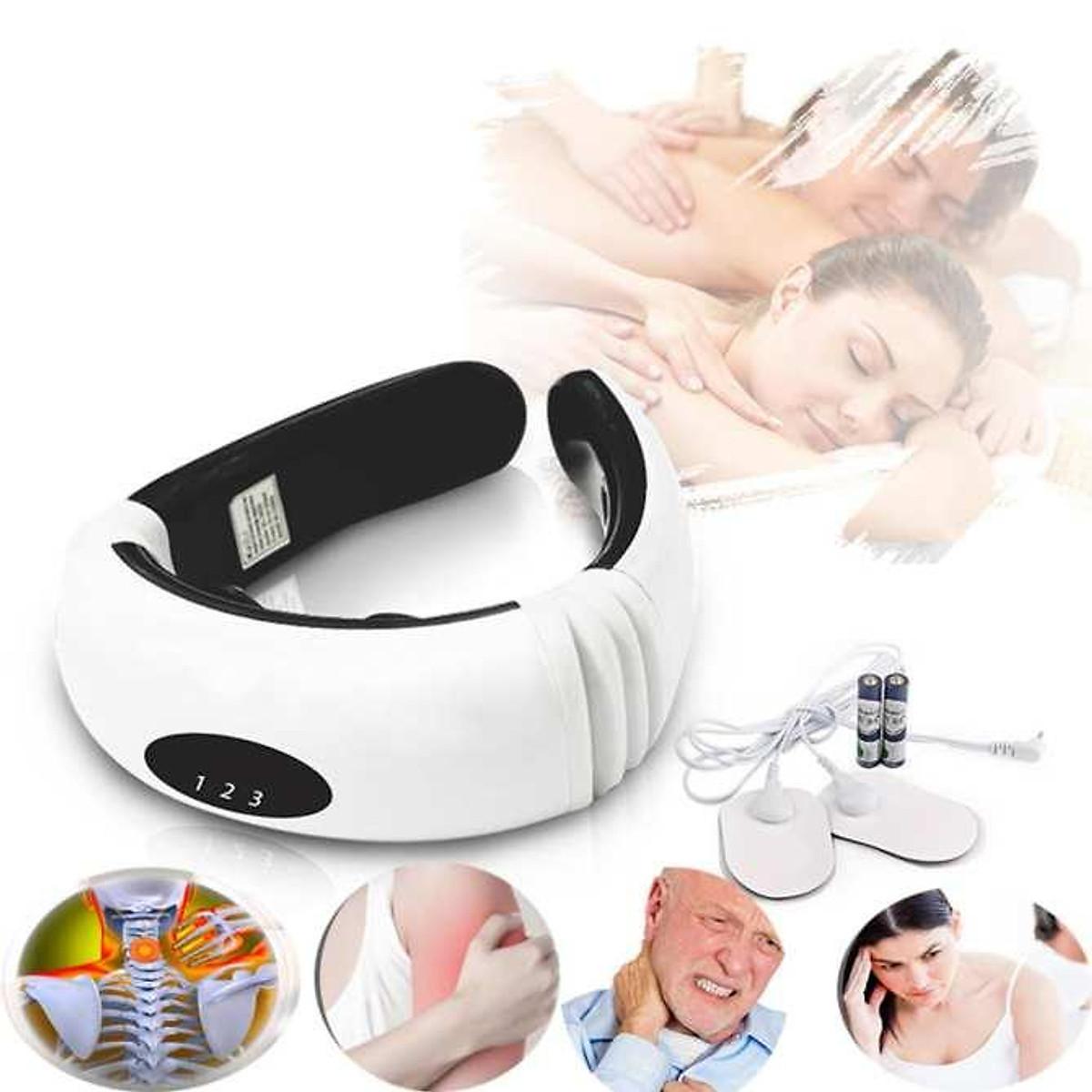 Máy massage cổ vai gáy giúp giảm đau mỏi vai gáy