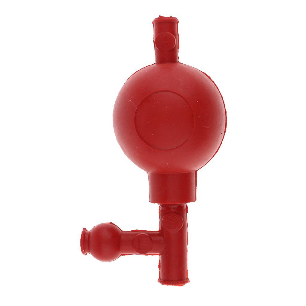 2-3pack Three Valve Pipette Suction Ball Pipet Filler Bulb Lab Liquid Transfer