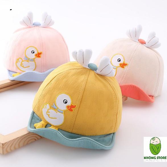 Mũ Lưỡi Trai Cho Bé Trai Bé Gái Vịt Con 6-24 Tháng