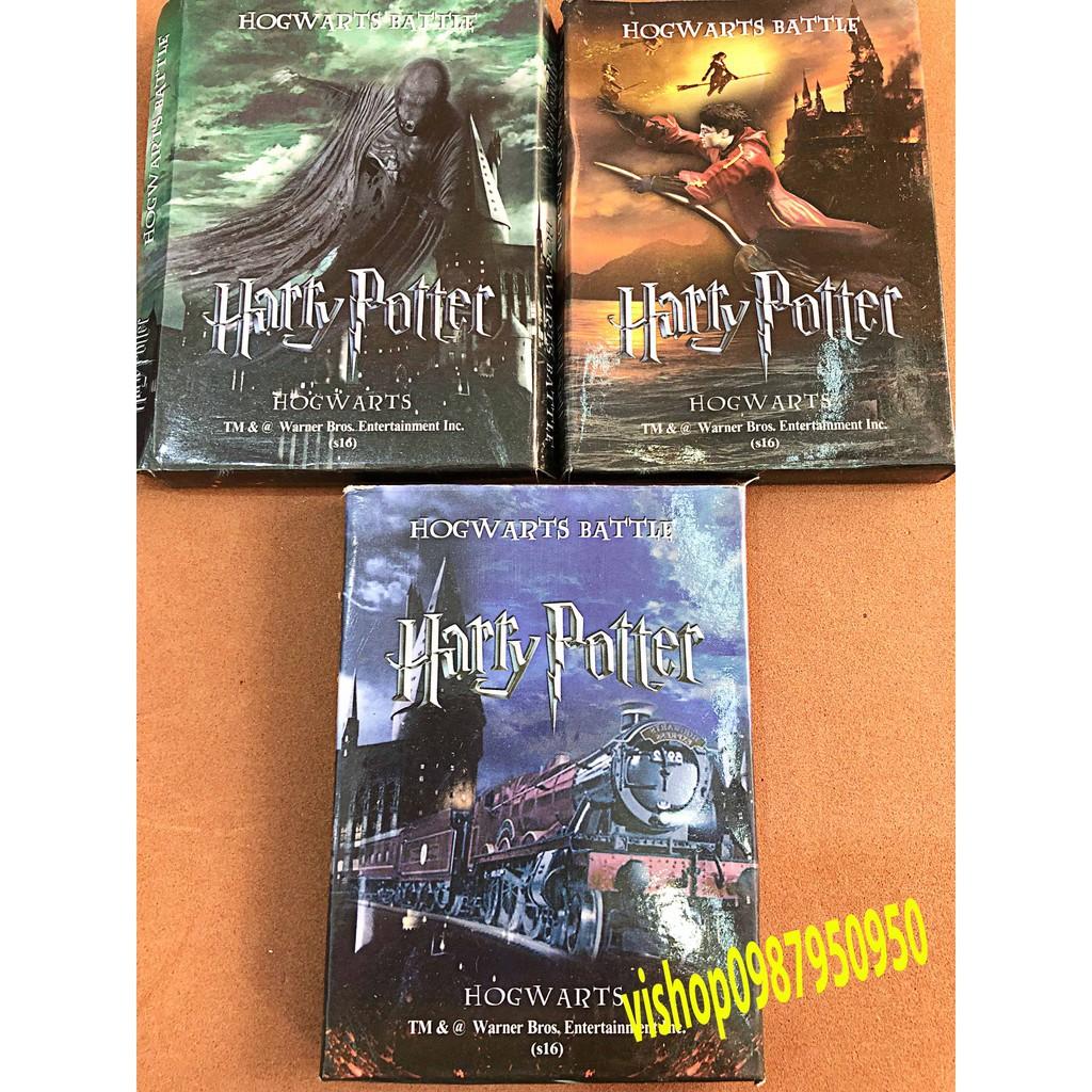 (bản giới hạn) Bộ Bài 17 lá Trò Chơi Harri Potter Vui Nhộn Cho Bé