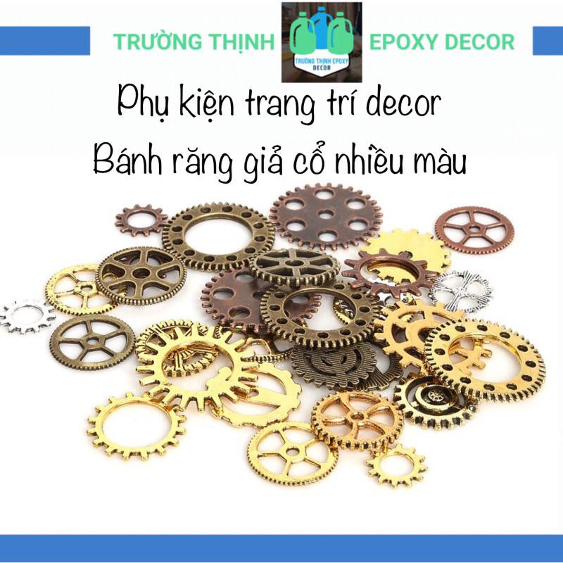 Bánh Răng Giả Cổ Trang Trí Sản Phẩm Thủ Công Handmade Resin - Trường Thịnh Sài Gòn