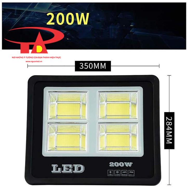 Đèn pha led 200w - Pha led 200w