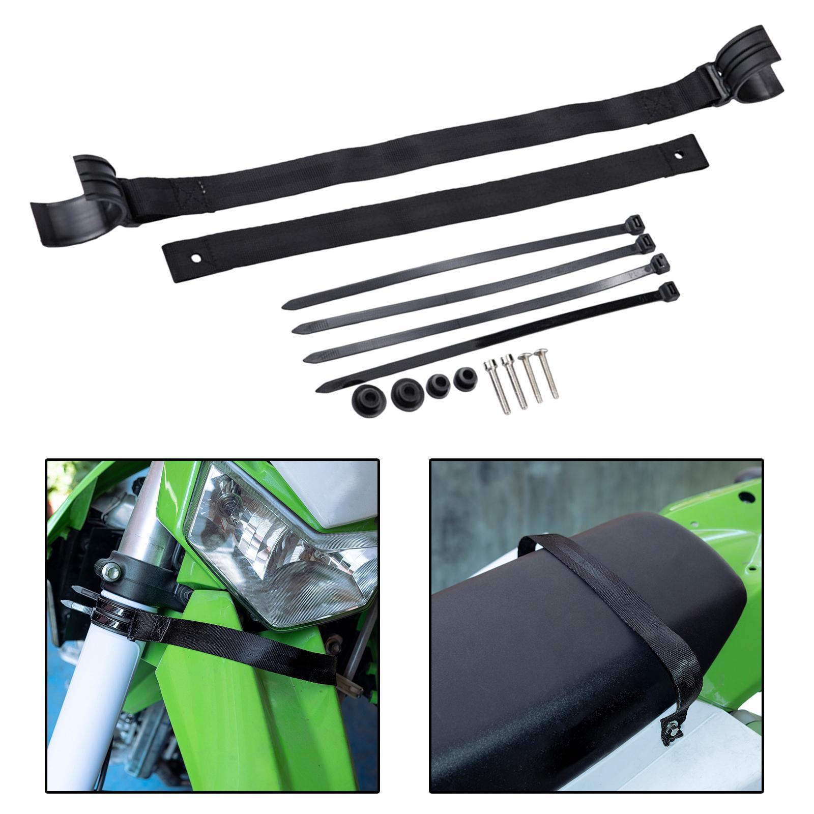 Universal Motorcycle Rescue Straps Pull Belt for Rear Seat Vehicle