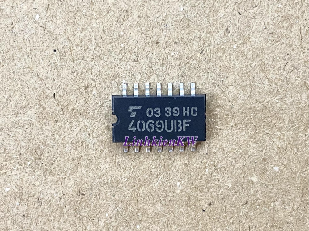 CD4069UBF ic Phao dán to mới chính gốc 100% JAPAN.