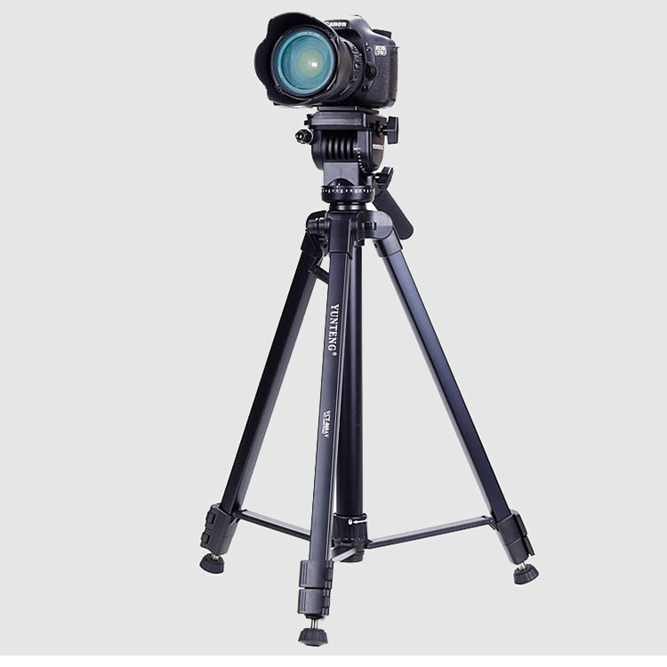 Hình ảnh Chân đế tripod cho máy ảnh, máy quay phim Yunteng VCT-860AV - Hàng chính hãng