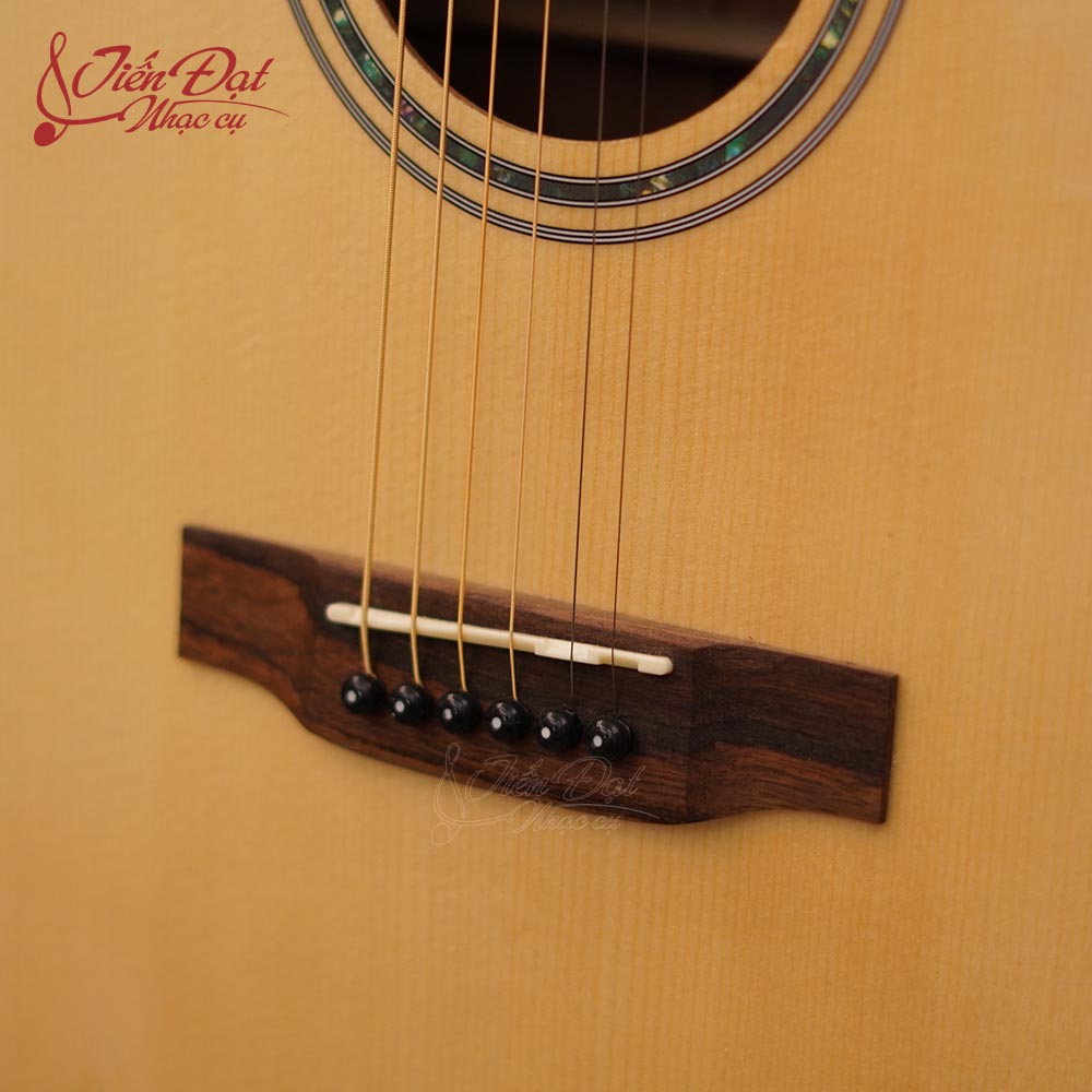 Đàn Guitar Acoustic VALOTE VA-102F - GUITAR Đệm Hát Gỗ Vân Sam Cao Cấp - Độ Ngân Tốt - Hàng Chính Hãng - Full phụ kiện