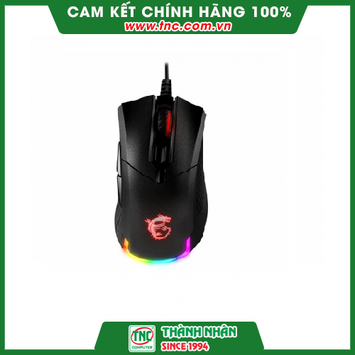 Chuột gaming có dây MSI Clutch GM50 (màu đen) - Hàng chính hãng