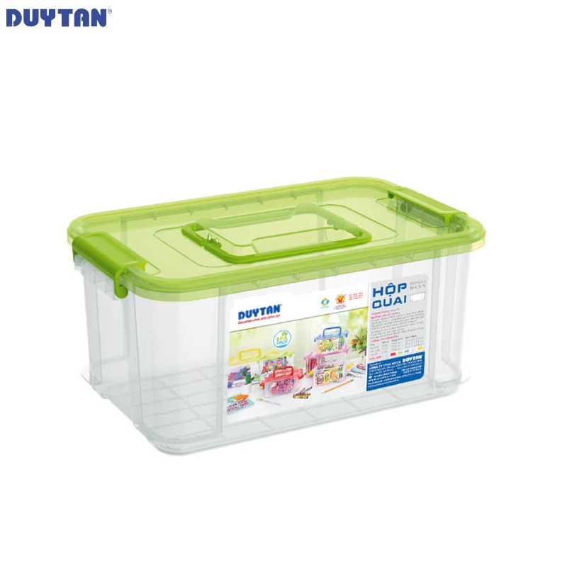 Hộp quai lớn nhựa Duy Tân Matsu 7200ml - 05783 - Giao màu ngẫu nhiên - Hàng chính hãng