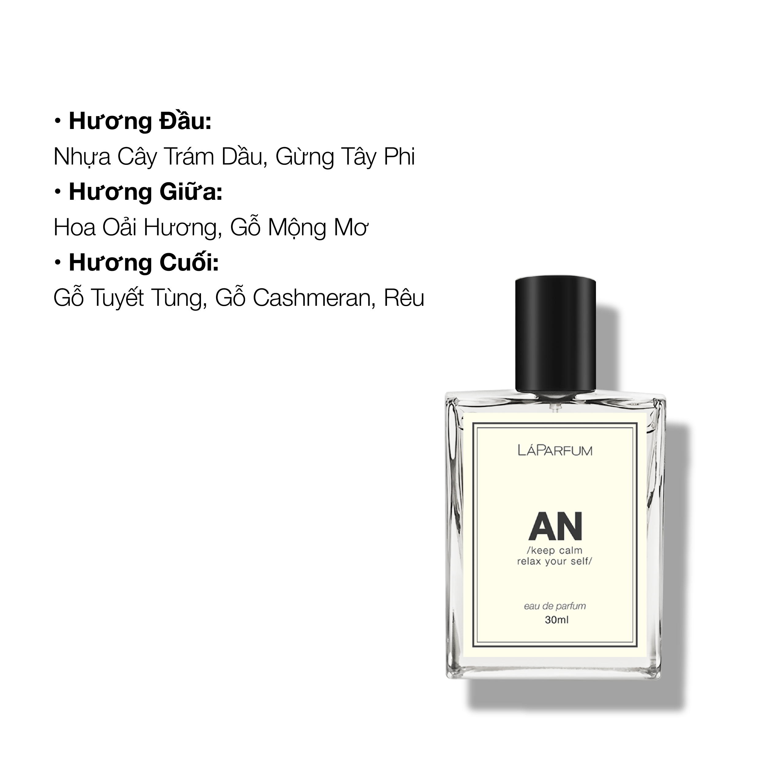 Nước hoa LÁ House An 3ml/10ml/30ml